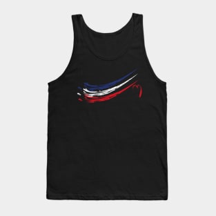 The French Flag Tricolor Tank Top